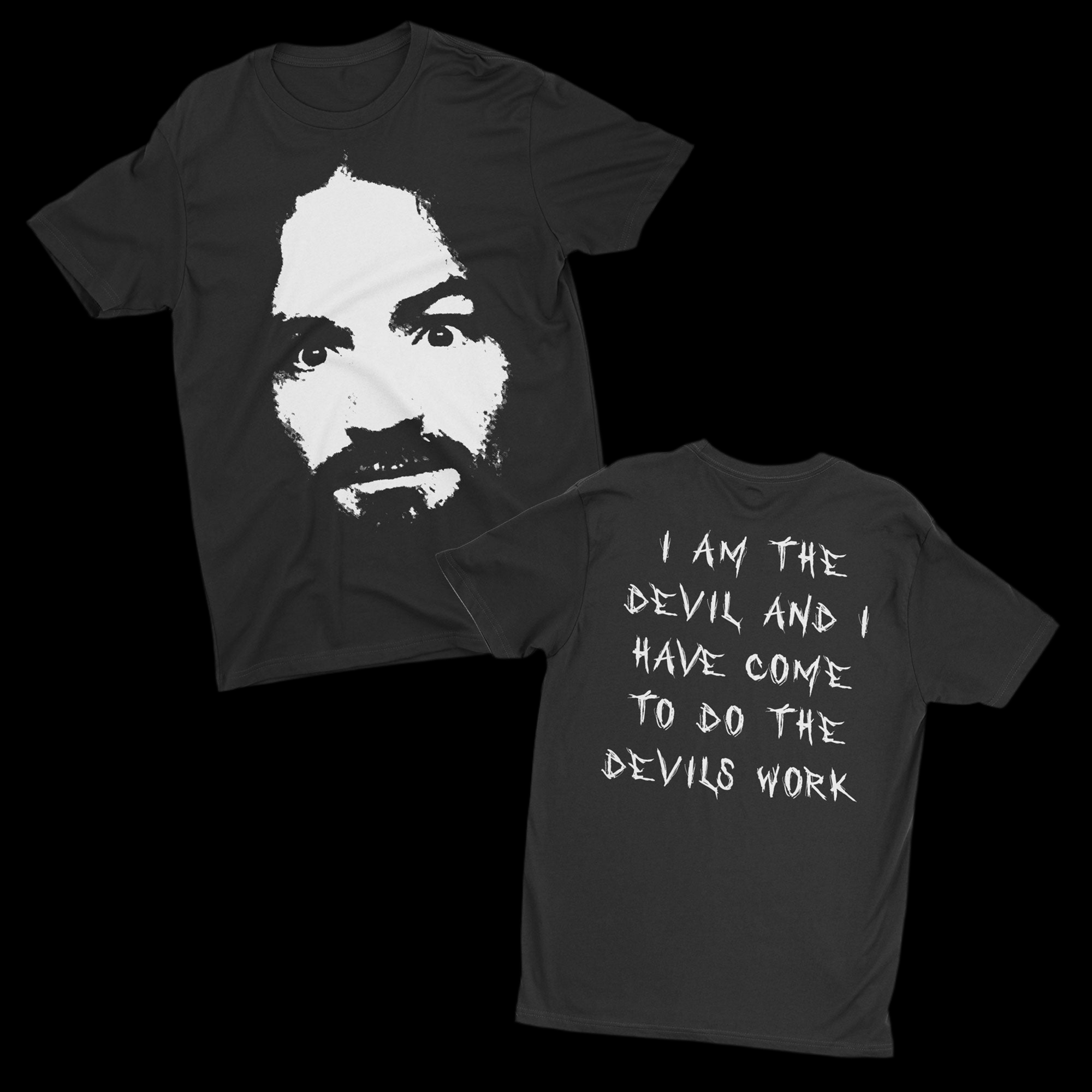 Charles Manson T-Shirt - Iconic Design & Quote