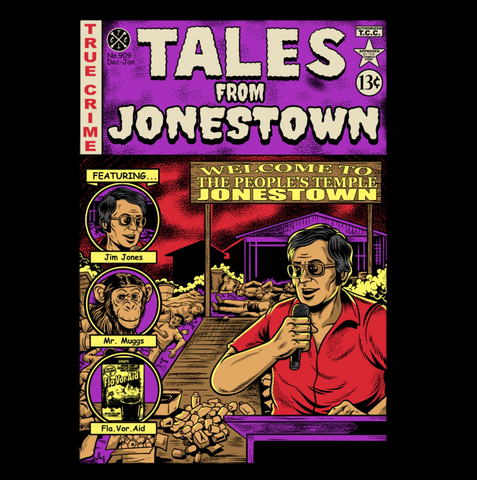 Tales From Jonestown 9x12 Art Print