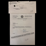 Dennis Rader Legal Paperwork Signed with BTK Symbol