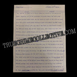 Robert Pickton Letter & Envelope Set