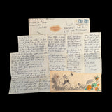 Danny Rolling “The Gainesville Ripper” Four Page Letter & Artwork