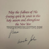 John Wayne Gacy Signed Holiday Card