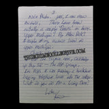 Keith Hunter Jesperson Three Page Letter