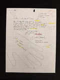 Dennis Rader “BTK” Signed Hand Tracing