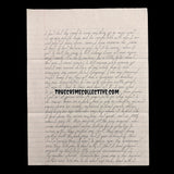 Todd Kohlhepp Signed Letter (RARE Content!)