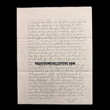 Todd Kohlhepp Signed Letter (RARE Content!)