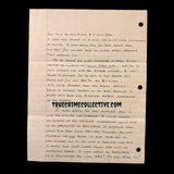 Richard McCroskey Signed Letter