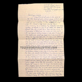 Waldo Grant Signed Letter