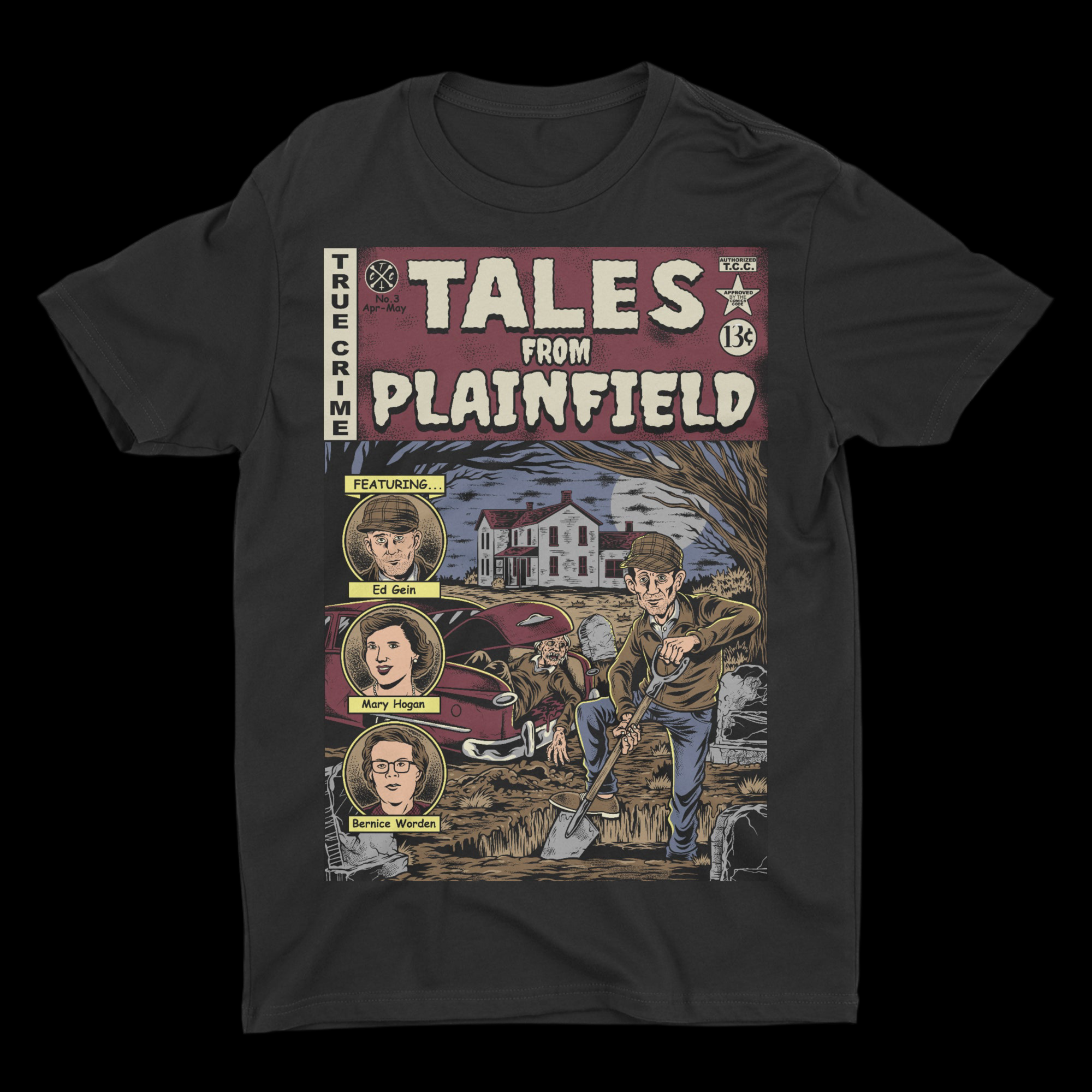 Ed Gein T-Shirt | True Crime Apparel