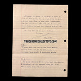 Richard McCroskey Signed Letter
