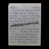 Keith Hunter Jesperson Three Page Letter
