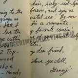 Danny Rolling “The Gainesville Ripper” Four Page Letter & Artwork