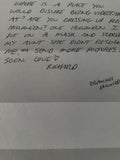 Richard Ramirez Signed Letter & Envelope