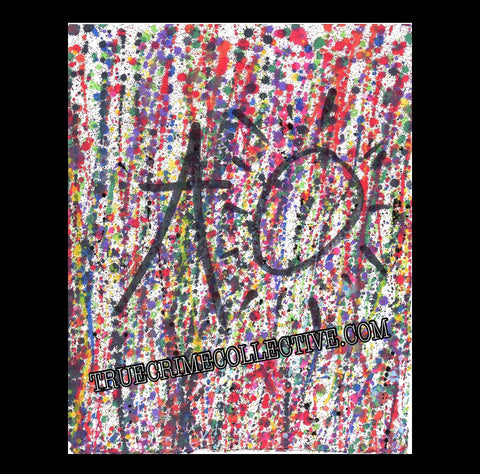 Charles Manson “Splatter” Painting