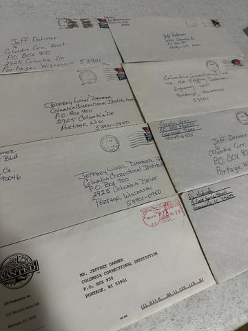 Jeffrey Dahmer Prison Mail