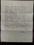 Richard Ramirez Two Page Letter