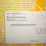 David Berkowitz “Son of Sam” Signed Letter