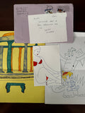 Richard Ramirez Letter, Envelope & Three Drawings