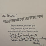 Ronnie “Butch” Defeo Signed Holiday Card