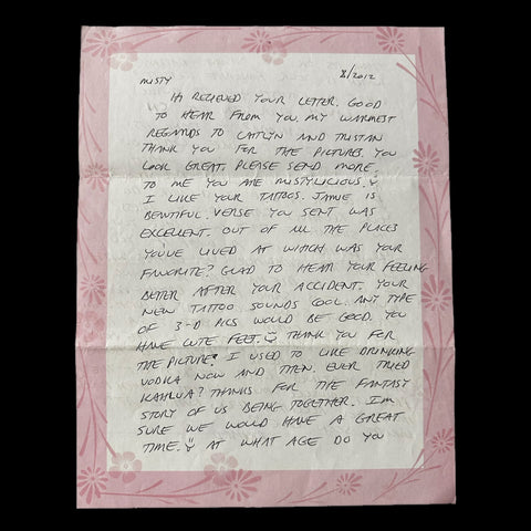 Richard Ramirez Two Page Letter-Signed