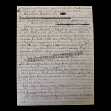 Gary Ridgway “Green River Killer” Signed Letter & Envelope