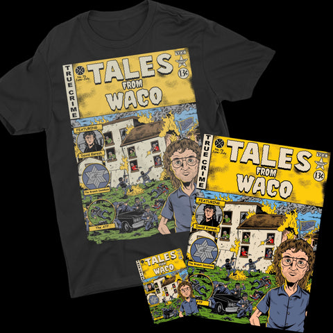 Tales From Waco T-Shirt, Art Print & Sticker Bundle