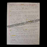 Dennis Rader “BTK” Two Page Letter