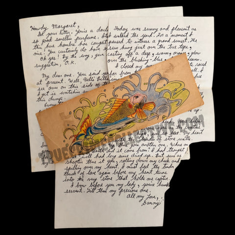 Danny Rolling Signed Letter & Artwork