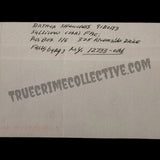 Arthur Shawcross “The Gennessee River Killer” Signed Letter