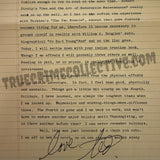 Ted Bundy Signed Letter Written One Month After First Escape