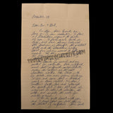 Ted Bundy Rare Signed Letter- Written While Awaiting Trial in Colorado