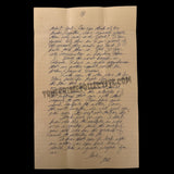 Ted Bundy Rare Signed Letter- Written While Awaiting Trial in Colorado