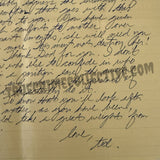 Ted Bundy Rare Signed Letter- Written While Awaiting Trial in Colorado
