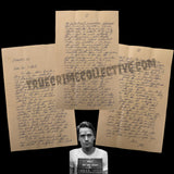 Ted Bundy Rare Signed Letter- Written While Awaiting Trial in Colorado