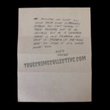 Richard Ramirez Handwritten Letter