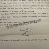 John Wayne Gacy Signed Two Page Letter