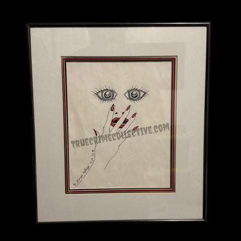 Danny Rolling Signed Artwork