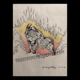 Danny Rolling Signed Colored Pencil Drawing