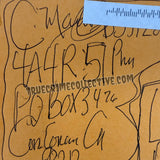 Charles Manson Scribble Art