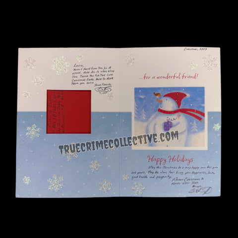 Bill Suff Signed Holiday Card