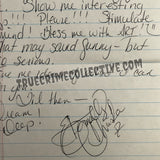 Christa Pike Signed Letter