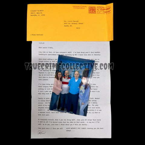 Robin Gecht “Chicago Ripper Crew” Signed Letter & Photo