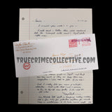 Douglas Clark Signed Letter & Envelope