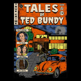 Tales of Ted Bundy T-Shirt, Art Print & Sticker Bundle