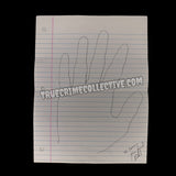 Richard Ramirez Signed Letter & Hand Tracing