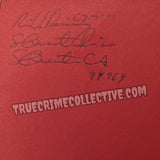 Richard Ramirez Signed Letter & Hand Tracing