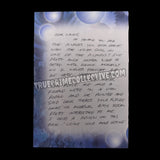 Richard Ramirez Signed Letter & Hand Tracing
