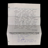 Richard Ramirez Letter & Signed Drawing