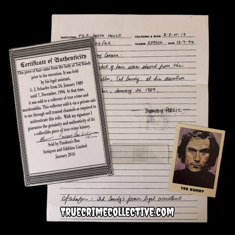 Ted Bundy Hair Sample