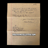 Herbert Mullin Signed Letter & Photo